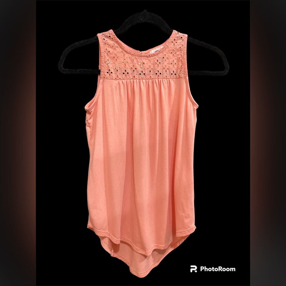 Old Navy Kids Girls Size L (10-12) Coral Tank Top